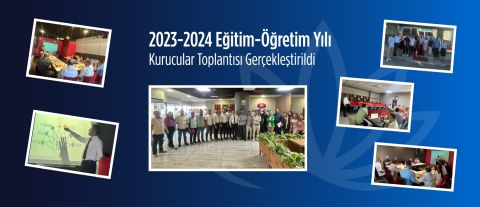 2023-2024 Eğitim-Öğretim Yılı Kurucular Toplantısı Gerçekleştirildi