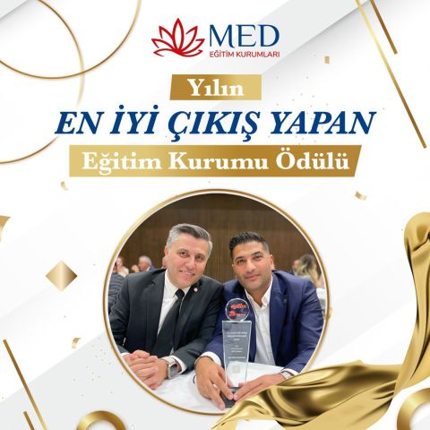 MED Eğitim Kurumları Yılın En İyi Çıkış Yapan Eğitim Kurumu