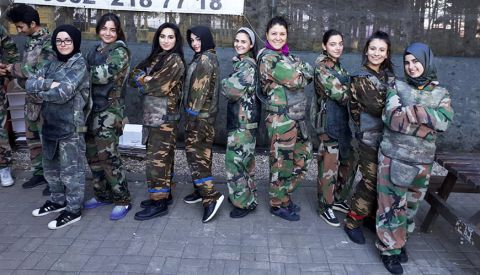 Paintball Oynadık